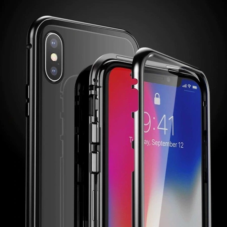 WOZINSKY MAGNETYCZNE ETUI FULL CASE DO VIVO X60 OCHRONA Z WBUDOWANYM SZKŁEM