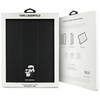Karl Lagerfeld KLFC13PM24SAKCK iPad Pro  13 2024 Book Cover czarny/black Saffiano Magnetic Karl &Choupette