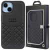 Etui Audi Genuine Leather na iPhone 14 - czarne AU-TPUPCIP14-Q8/D1-BK