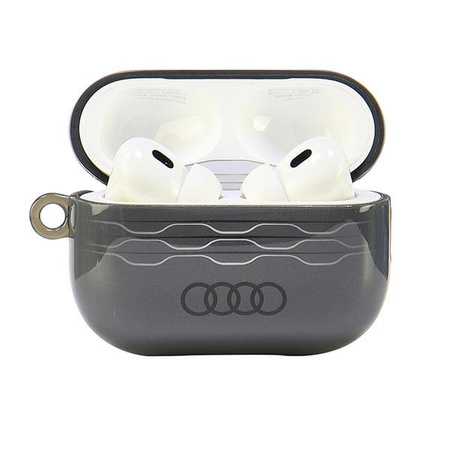 AUDI POKROWIEC ETUI DO AIRPODS PRO 2 Z WZOREM GEOMETRYCZNYM DO MAGSAFE