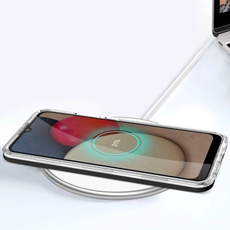 HURTEL ETUI POKROWIEC CLEAR DO SAMSUNG GALAXY A03S 166 OCHRONNE Z RAMKĄ