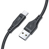 Acefast kabel USB - USB Typ C 1,2m, 3A czarny (C3-04 black)