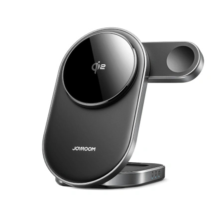JOYROOM ŁADOWARKA INDUKCYJNA QI 3W1 BEZPRZEWODOWA DO TELEFONÓW DO MAGSAFE