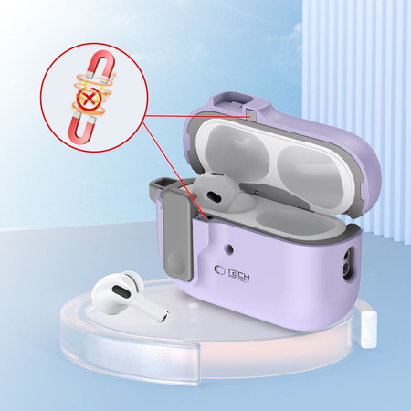 TECH-PROTECT POKROWIEC SLIM HOOK DO APPLE AIRPODS PRO 1 2 WYJĄTKOWA OCHRONA