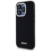 DKNY CASE DO IPHONE 15 PRO MAX 6.7 DO MAGSAFE PLAIN LOGO Z METALOWYM LOGO