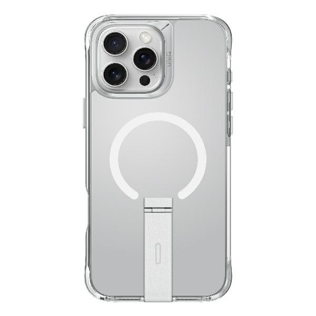 UNIQ ETUI ELEVA DO IPHONE 16 PRO MAX 6.9 Z WERTYKALNYM STANDEM LUCENT CLEAR