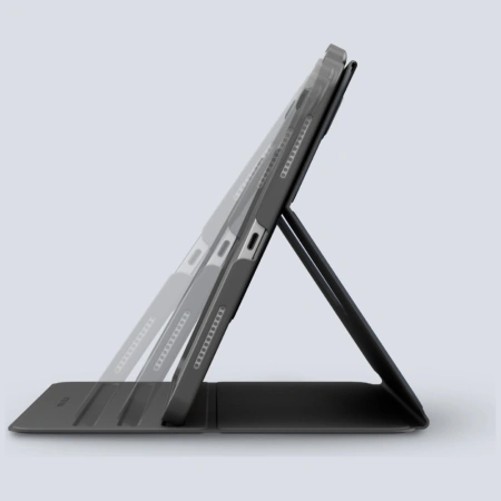 Etui UNIQ Rovus Snapmount Magnetic 360 Rotating Detachable do iPad Air 11" 2024 / 2025 / iPad Air 10.9" 2020 / 2022 - granatowe