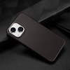 Dux Ducis Naples etui do iPhone 14 Plus skórzany pokrowiec (kompatybilny z MagSafe) ciemnobrązowy