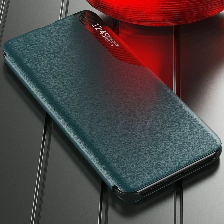 HURTEL ETUI Z KLAPKĄ ECO LEATHER VIEW DO XIAOMI K40 PRO+ K40 F3 Z PODSTAWKĄ