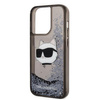 Karl Lagerfeld KLHCP14LLNCHCK iPhone 14 Pro 6,1" czarny/black hardcase Glitter Choupette Head