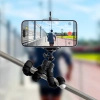 HURTEL STATYW TELEFONICZNY DO SELFIE Z TRÓJNOGIEM KOMPAKTOWY WYSOKOŚĆ 1,5M