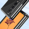 Plating Case etui Samsung Galaxy Z Fold 4 pokrowiec z metaliczną ramką różowe