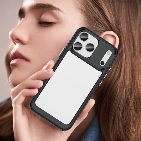 HURTEL ETUI OUTER SPACE DO IPHONE 17 PRO PRZEZROCZYSTE OCHRONA ZARYSOWAŃ