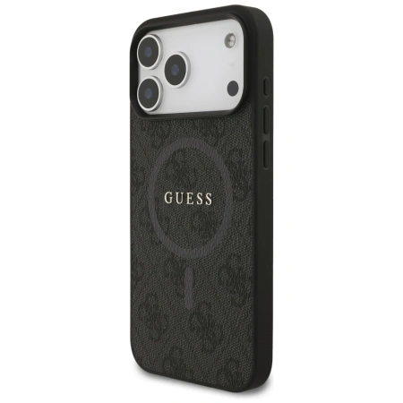 GUESS ETUI CASE POKROWIEC DO MAGSAFE IPHONE 17 PRO MAX 4G RING CLASSIC