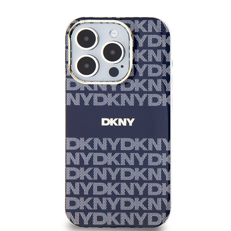 DKNY ETUI HARDCASE DO IPHONE 15 PRO 6.1 IML MONO & STRIPE DO MAGSAFE
