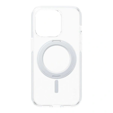 Etui CARE by PanzerGlass Kickstand Case MagSafe na iPhone 15 Pro - srebrne