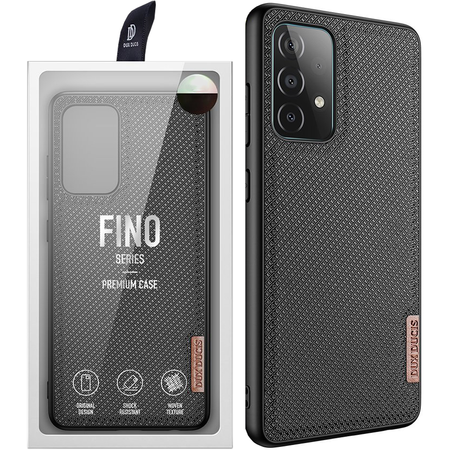 Dux Ducis Fino etui pokrowiec pokryty nylonowym materiałem Xiaomi Redmi Note 11 Pro+ 5G (China) / 11 Pro 5G (China) / Mi11i HyperCharge / Poco X4 NFC 5G czarny