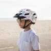 Kask rowerowy dziecięcy MTB Wozinsky z odpinanym daszkiem 48-52 cm - różowy