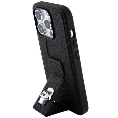 KARL LAGERFELD POKROWIEC DO IPHONE 13 PRO 13 6.1 HARDCASE GRIPSTAND SAFIANO