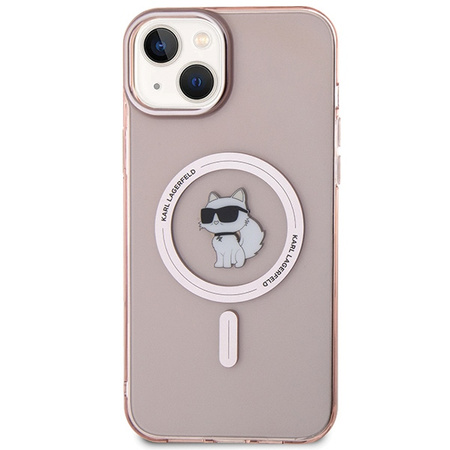 KARL LAGERFELD ETUI HARDCASE DO IPHONE 15 PLUS 6.7 DO MAGSAFE CHOUPETTE
