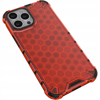 HURTEL HONEYCOMB PANCERNE ETUI DO IPHONE 13 PRO Z ŻELOWĄ RAMKĄ NA TELEFON