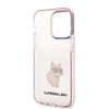 Karl Lagerfeld KLHCP14XHNCHTCP iPhone 14 Pro Max 6,7" różowy/pink hardcase Ikonik Choupette