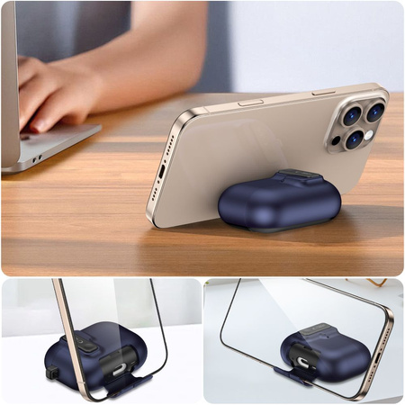 TECH-PROTECT SLIM HOOK APPLE AIRPODS PRO 3 NAVY BLUE