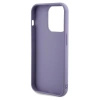 Etui Guess Sequin Script Metal na iPhone 14 Pro Max - fioletowe
