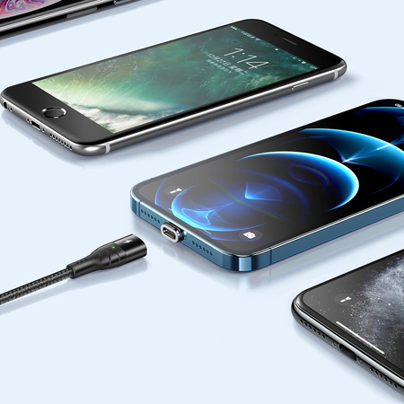 MCDODO KABEL MAGNETYCZNY USB-C PD LIGHTNING DO IPHONE XS 11 12 13 14 20W 1M