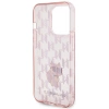 Etui Karl Lagerfeld Monogram Choupette na iPhone 15 Pro Max - różowe