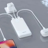 DUDAO POWERBANK K10 10000MAH 2.4A DO TELEFONÓW ZŁĄCZE USB-A 2X SZYBKIE