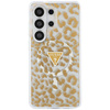 Etui Guess IML Leopard Print Triangle    MagSafe do Samsung Galaxy S26 Ultra brązowy