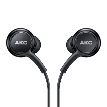 Samsung AKG przewodowe słuchawki dokanałowe USB Typ C czarny (EO-IC100BBEGEU)