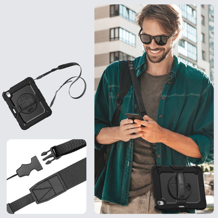 TECH-PROTECT ETUI CASE SOLID360 DO IPAD AIR 11 6 7 2024 2025 PEŁNE OCHRONNE