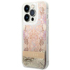 Guess GUHCP14XLFLSD iPhone 14 Pro Max 6,7" złoty/gold hardcase Paisley Liquid Glitter
