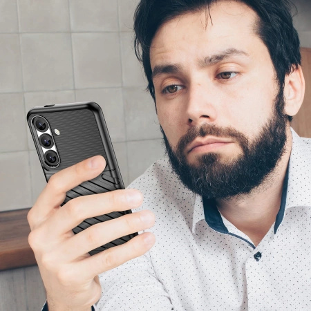 HURTEL THUNDER CASE ETUI DO SAMSUNG GALAXY S25 SILIKONOWY PANCERNY