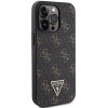 Etui Guess 4G Triangle Metal Logo na iPhone 14 Pro Max - czarne