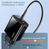 USAMS ŁADOWARKA SIECIOWA 1xUSB-C 1xUSB T40 DO APPLE DO LIGHTNING PD3.0