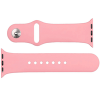 Silicone Strap APS silikonowa opaska do Watch 8 / 7 / 6 / 5 / 4 / 3 / 2 / SE (41 / 40 / 38mm) pasek bransoleta do zegarka różowy