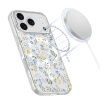 Etui Tech-Protect FlexAir MagSafe na iPhone 17 Pro Max- stokrotki z liśćmi