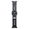 42/44/45/46/49 mm Black (big) - 3mk Silicone Watch Strap for Apple
