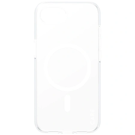Etui CARE by PanzerGlass Flagship Urban Combat White MagSafe na iPhone 16e - przezroczyste