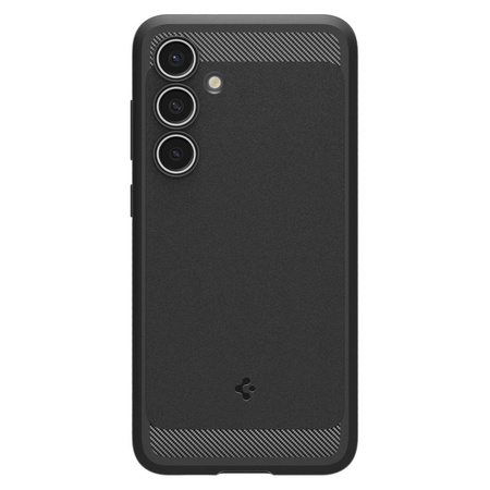 SPIGEN POKROWIEC RUGGED ARMOR DO SAMSUNG GALAXY S24 FE OCHRONA MATTE BLACK