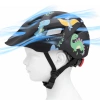 Kask rowerowy dziecięcy MTB Wozinsky z odpinanym daszkiem 48-52 cm - czarny
