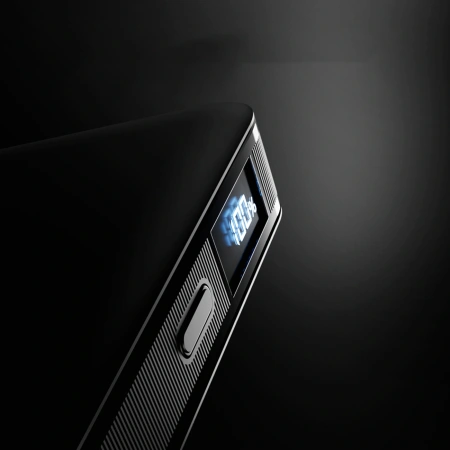 Powerbank SBS HD 10W 5000mAh USB-C z wyświetlaczem LCD - czarny