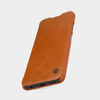 Nillkin Qin skórzana kabura etui Xiaomi Redmi Note 9T 5G brązowy