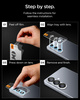 Spigen Glass tR EZ Fit Optik Pro HD 2 Pack, black - Samsung Galaxy S26+