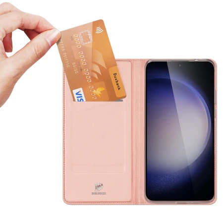 DUX DUCIS ETUI DO SAMSUNG S24+ Z KLAPKĄ SKIN PRO OCHRONA PRZED ZARYSOWANIEM