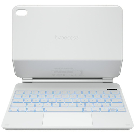 Etui Typecase Edge z klawiaturą do iPad  11" (A16) 2025 / iPad 10.9" 2022 biały