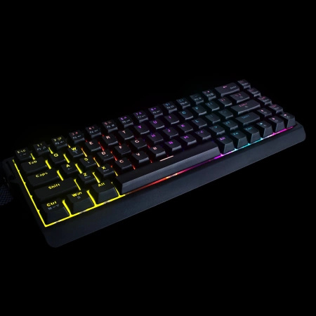 Klawiatura gamingowa Wozinsky WKGP-1165 mechaniczna podświetlana RGB - czarna